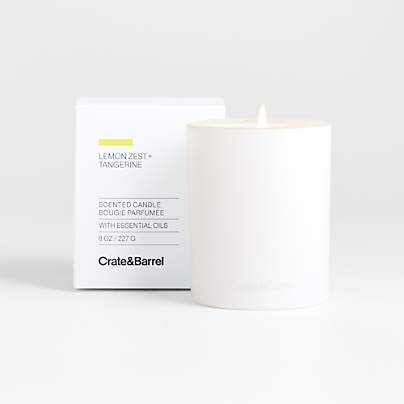 Lemon Zest + Tangerine Candle