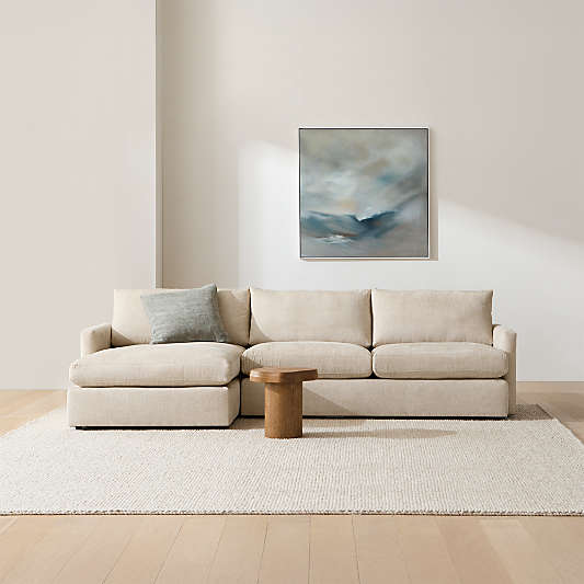 Lounge 2-Piece Sectional Sofa with Chaise Lounge