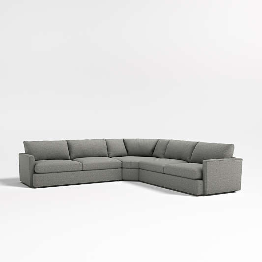 Lounge 3-Piece L-Shaped Sectional Sofa