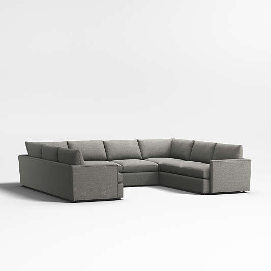 Lounge 3-Piece U-Shaped Sectional Sofa