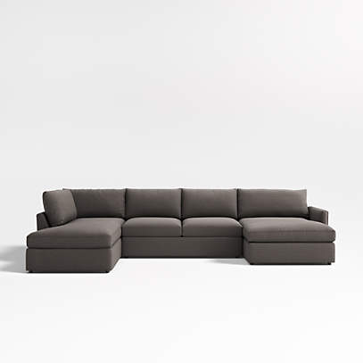 Double chaise shop u shaped sectional