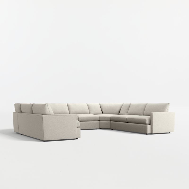 Lounge 5-Piece U-Shaped Wedge Sectional Sofa - image 11 of 14