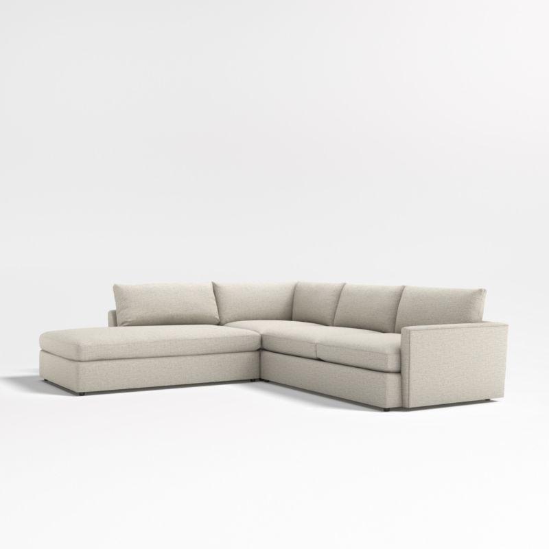 Lounge Deep 3-Piece Left-Arm Bumper Sectional Sofa - image 0 of 8