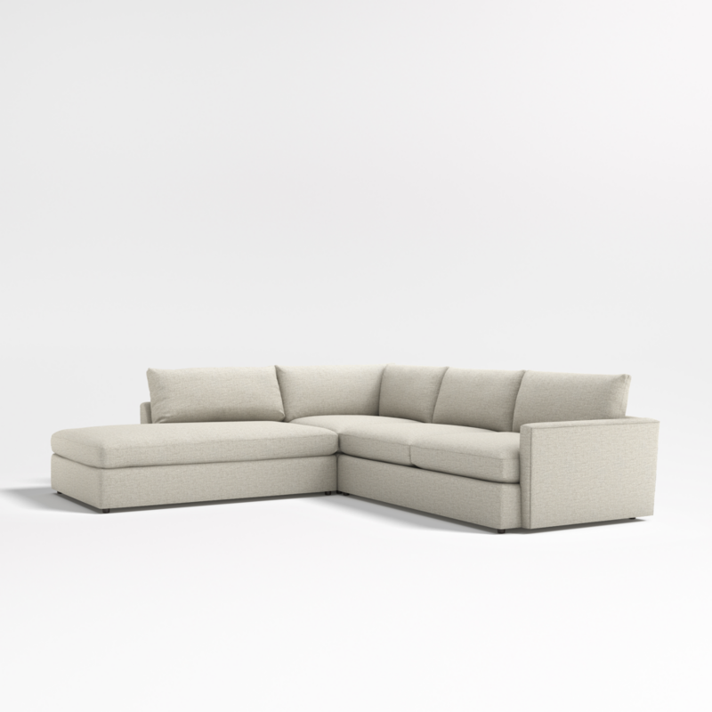 Lounge Deep 3-Piece L-Shaped Sectional Sofa with Bumper - image 0 of 17