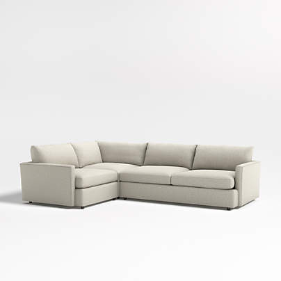 Lounge Deep 3-Piece Sectional Sofa