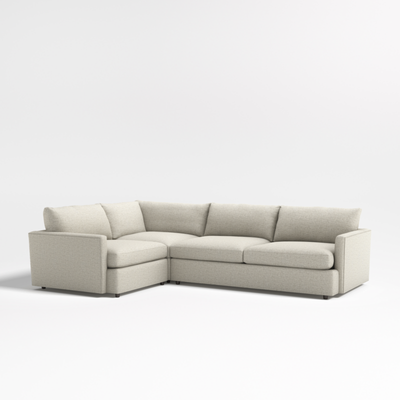 Lounge Deep 3-Piece L-Shaped Sectional Sofa - image 0 of 17