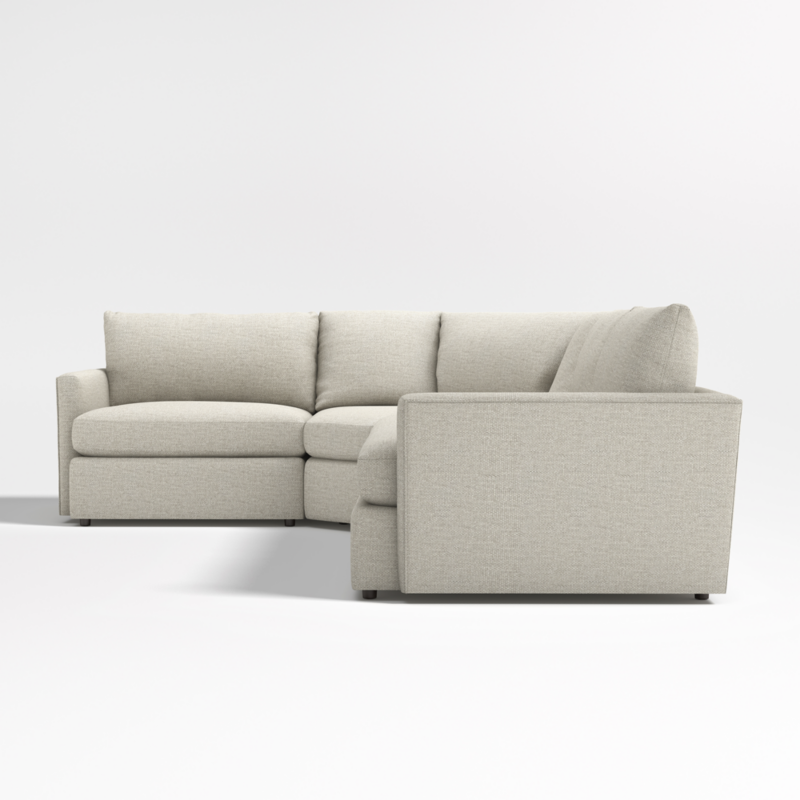 Lounge Deep 3-Piece L-Shaped Wedge Sectional Sofa - image 12 of 17