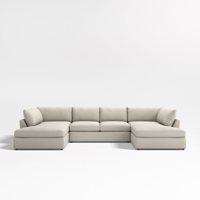 Lounge Deep 3-Piece U-Shaped Sectional Sofa with Corner Bumpers - image 4 of 7