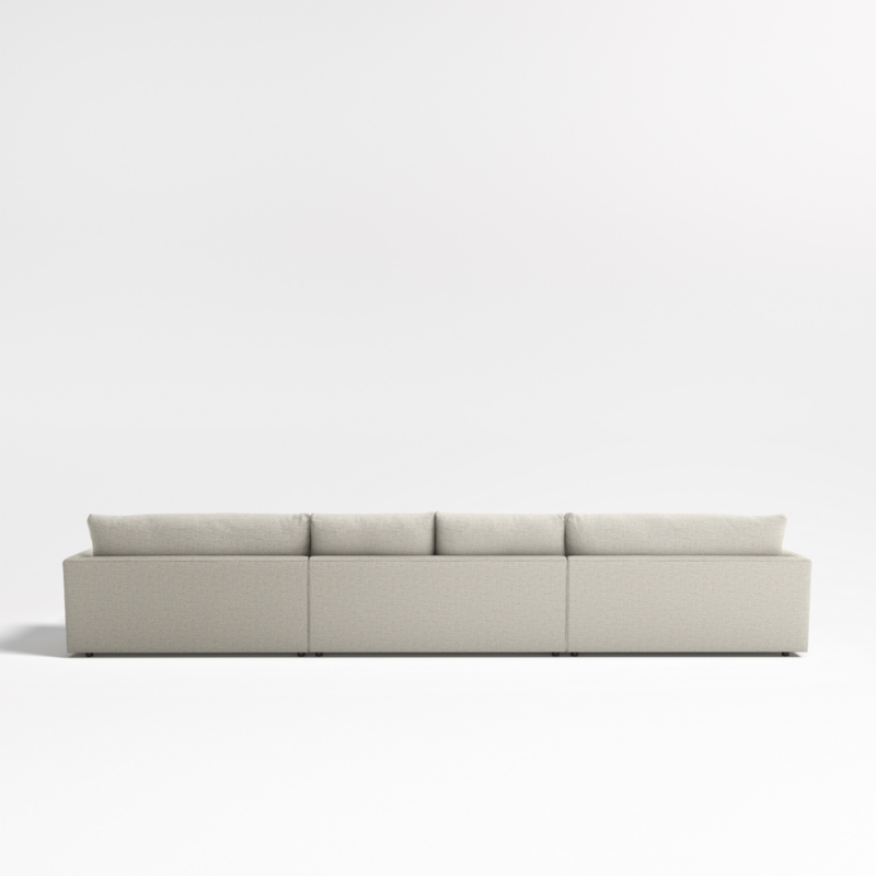 Lounge Deep 3-Piece U-Shaped Sectional Sofa with Double Extra Wide Chaise Lounge - image 12 of 12