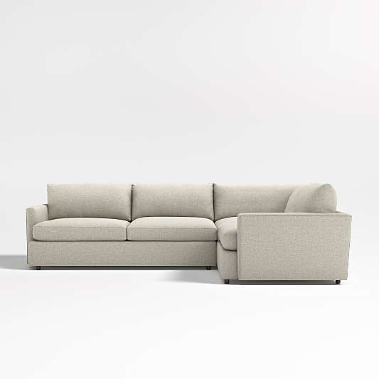 Lounge Deep 3-Piece L-Shaped Sectional Sofa