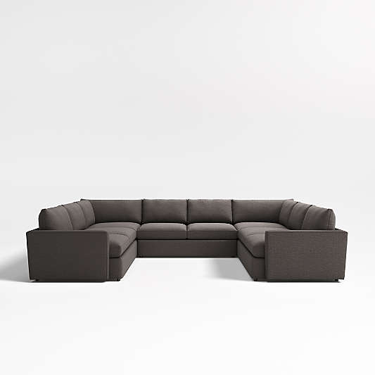 Lounge Deep 3-Piece U-Shaped Sectional Sofa