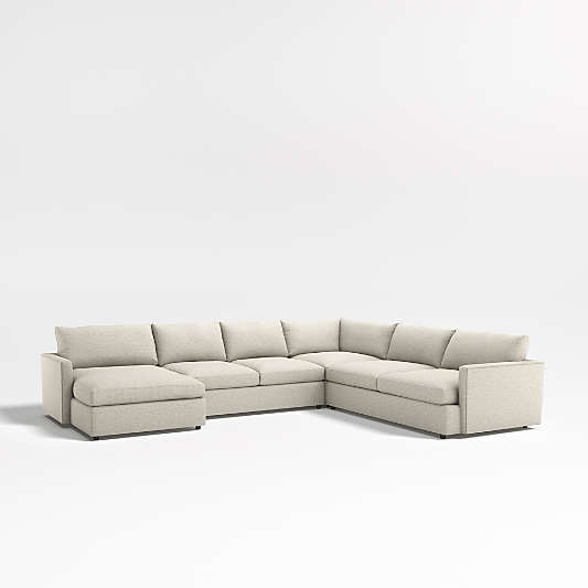 Lounge Deep 4-Piece Sectional Sofa