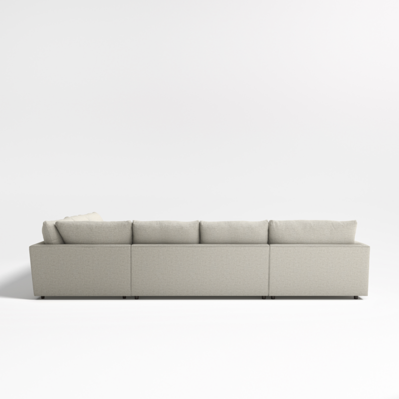 Lounge Deep 4-Piece L-Shaped Sectional Sofa with Chaise Lounge - image 15 of 18