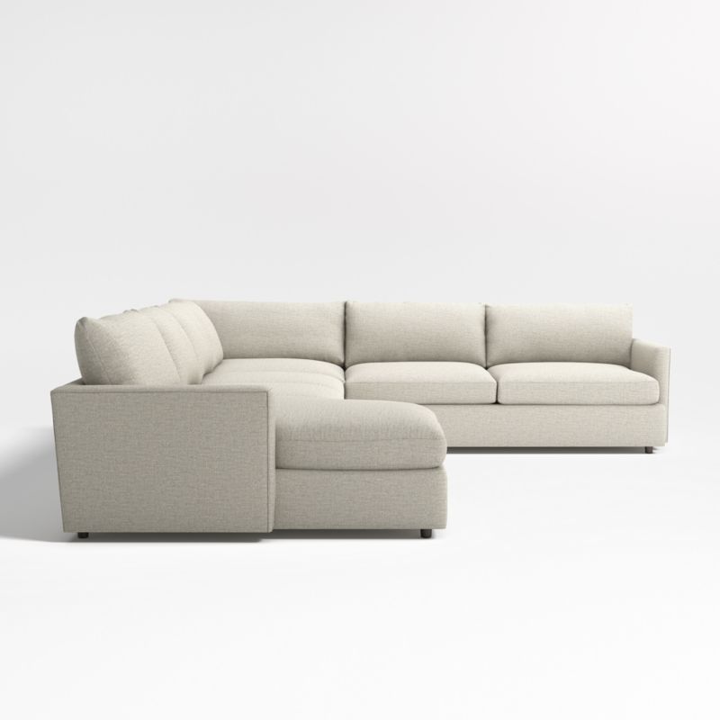 Lounge Deep 4-Piece Corner Sectional with Chaise Lounge - image 4 of 7