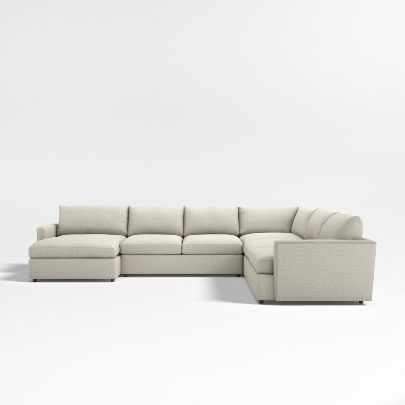 Lounge Deep 4-Piece L-Shaped Sectional Sofa with Chaise Lounge - image 13 of 18