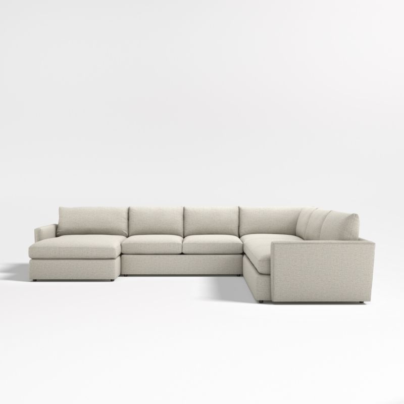 Lounge Deep 4-Piece U-Shaped Sectional Sofa with Left-Arm Storage Chaise - image 4 of 8