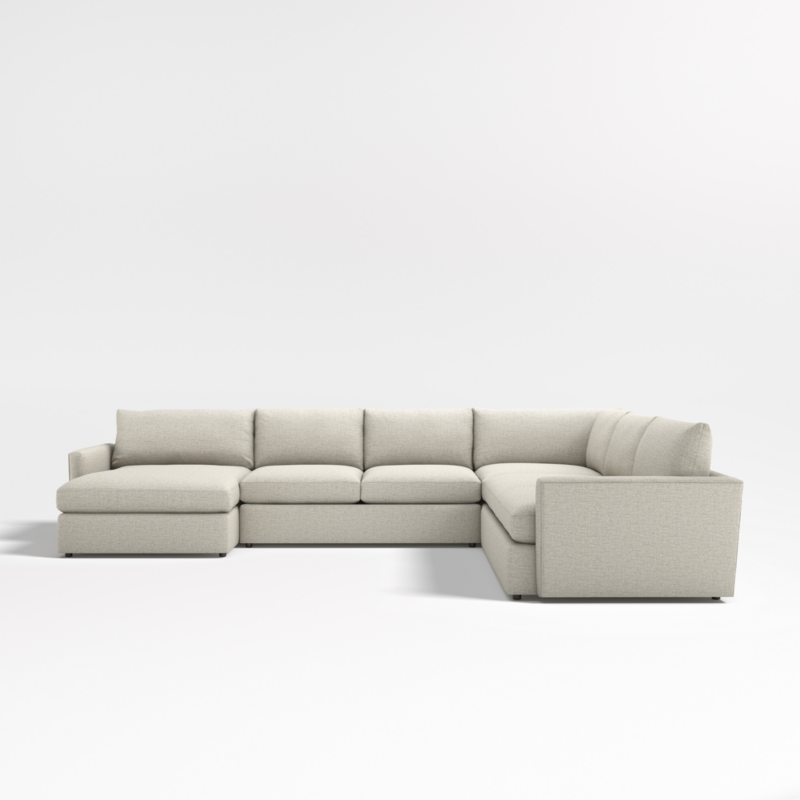 Lounge Deep 4-Piece L-Shaped Sectional Sofa with Storage Chaise Lounge - image 11 of 17