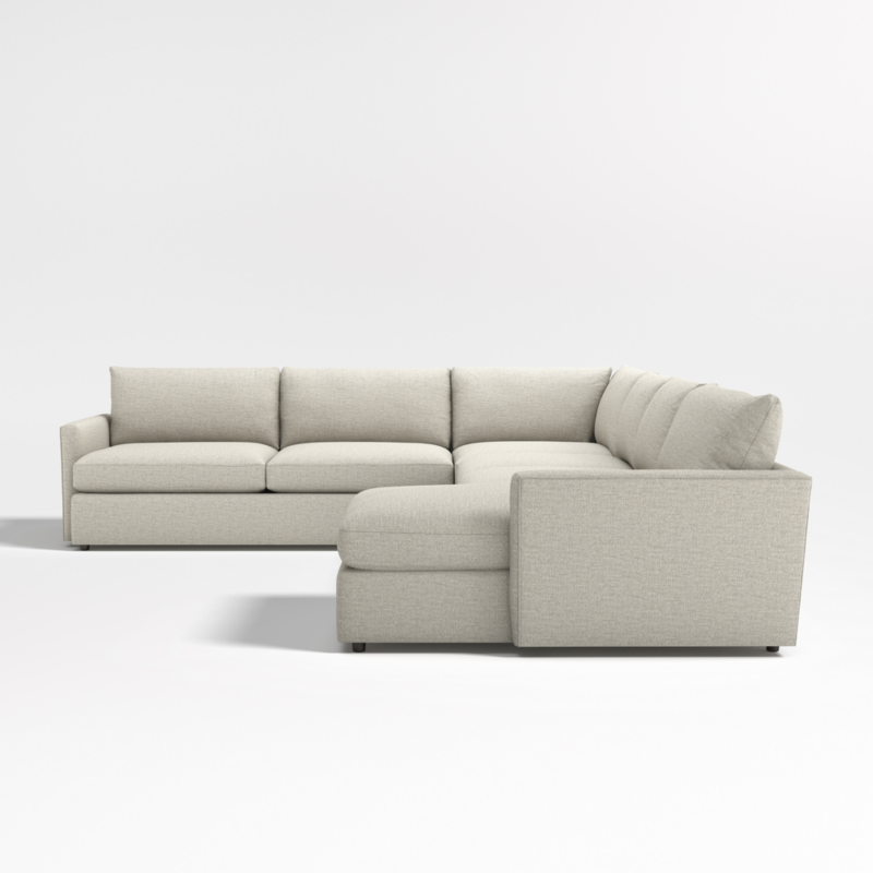 Lounge Deep 4-Piece L-Shaped Sectional Sofa with Storage Chaise Lounge - image 11 of 17