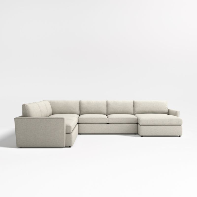 Lounge Deep 4-Piece U-Shaped Sectional Sofa with Right-Arm Storage Chaise - image 4 of 8