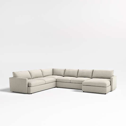 Lounge Deep 4-Piece Sectional Sofa