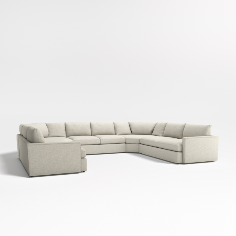 Lounge Deep 5-Piece U-Shaped Wedge Sectional Sofa - image 11 of 13