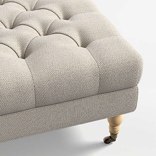 Langley 45" Square Cocktail Ottoman