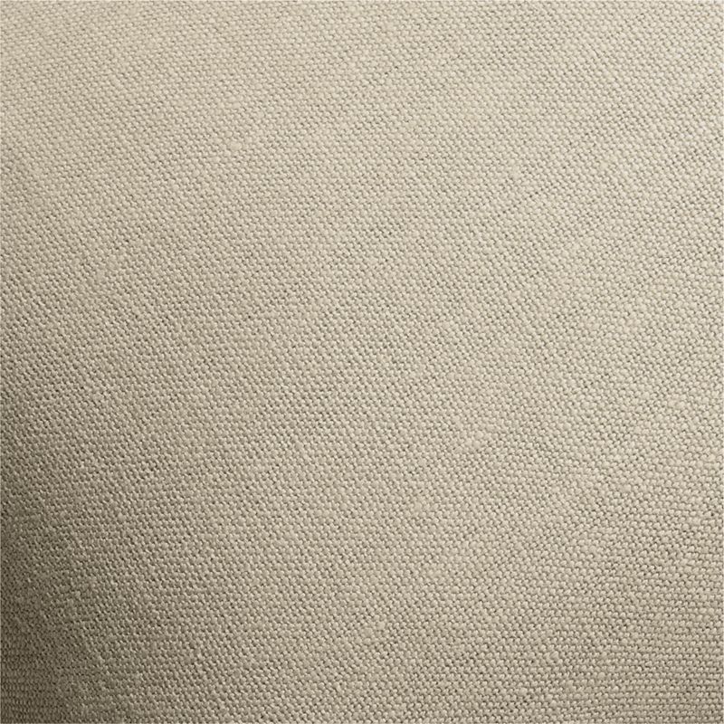Linen with Velvet Trim 22"x15" Deep Burgundy Throw Pillow Cover - image 2 of 4