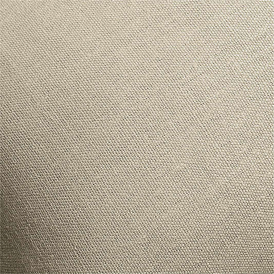 Linen with Velvet Trim 22"x15" Deep Burgundy Throw Pillow Cover