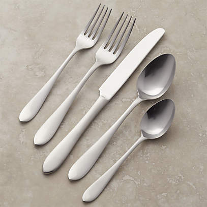 Locale 20 Piece Flatware Set Reviews Crate Barrel