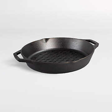 Lodge Seasoned Cast Iron 12 Inch Everyday Pan with Tempered Glass Lid,  Black, 1 EA