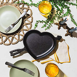 Lodge Chef Collection Skillets, Set of 2 + Reviews, Crate & Barrel