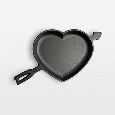 View Lodge 9" Heart Cast Iron Skillet details