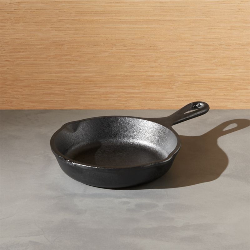 Lodge Deep Cast Iron Skillet + Reviews | Crate & Barrel