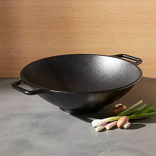 Lodge ® Cast Iron Wok