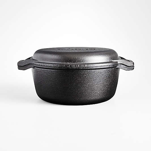 Lodge ® Chef Collection 6-Qt. Cast Iron Double Dutch Oven