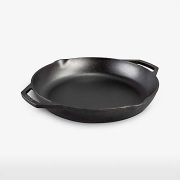 Lodge 10 Inch Cast Iron Chef Skillet. Pre-Seasoned Cast Iron Pan  with Sloped Edges for Sautes and Stir Fry.: Cast Iron Skillet: Home &  Kitchen