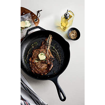 Lodge 9 Heart Cast Iron Skillet | Crate & Barrel