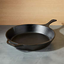 Lodge Large Cast Iron Skillet + Reviews | Crate & Barrel