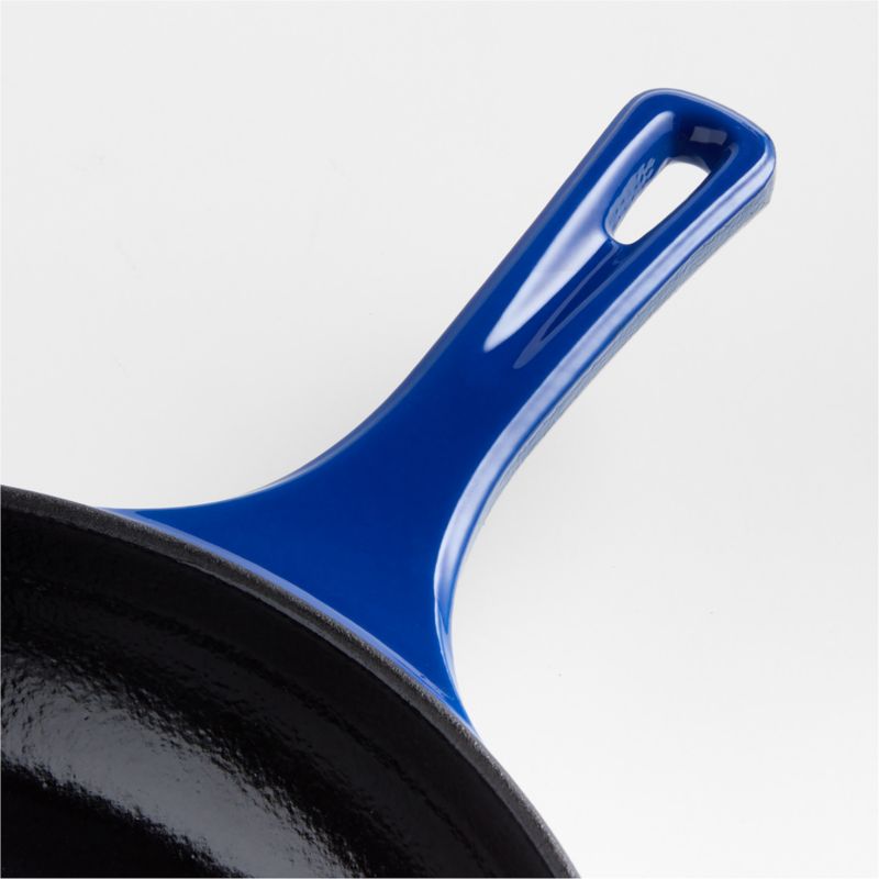 Lodge USA Enamel 11" Cast Iron Skillet in Smooth Sailing Blue - image 1 of 4