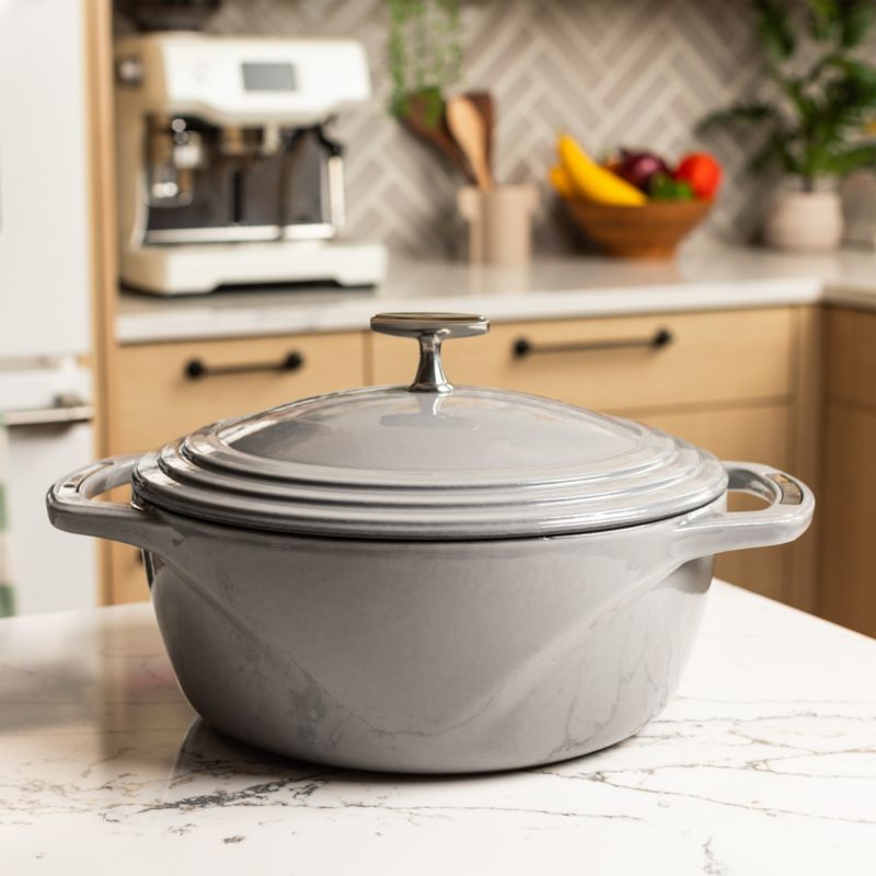 Lodge ® USA Enamel 6-Qt. Moonstruck Enameled Cast Iron Dutch Oven - image 1 of 5