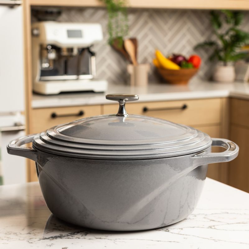 Lodge ® USA Enamel 7.5-Qt. Moonstruck Enameled Cast Iron Dutch Oven - image 3 of 7