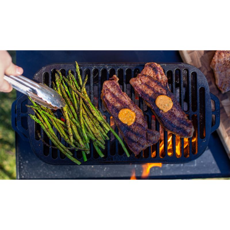 Lodge ® Pro Sportsman Cast Iron Grill ™ - image 2 of 7