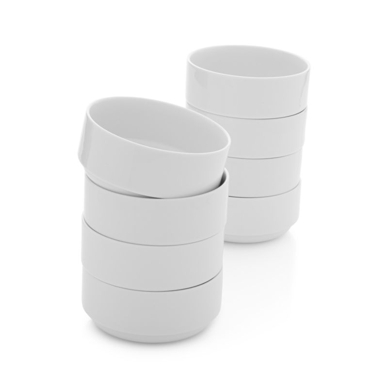 Logan Stacking Bowls, Set of 8 - image 12 of 13