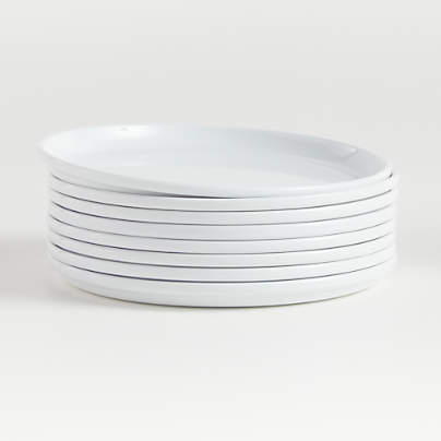 Logan Stacking Dinner Plates, Set of 8