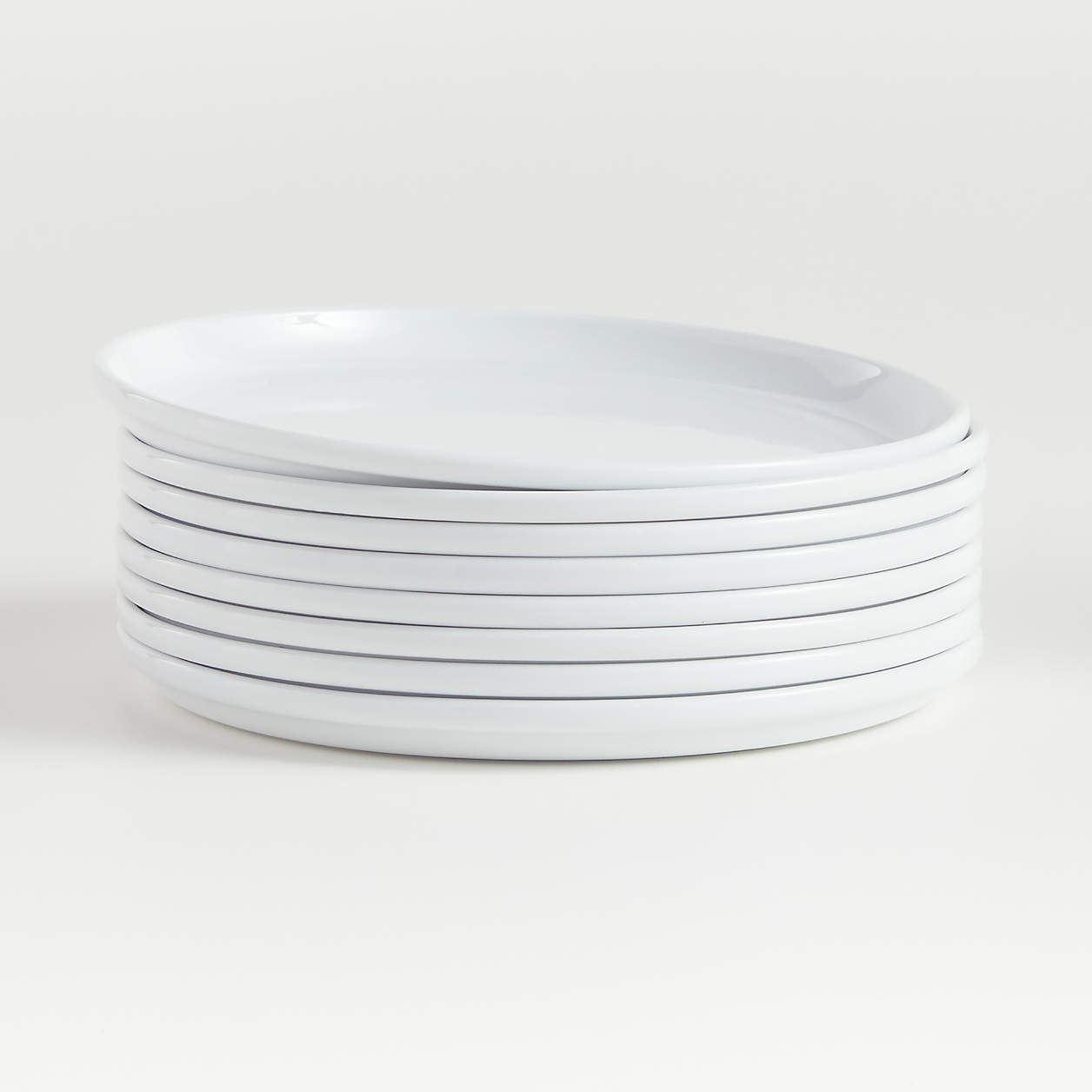 Set of 8 Logan Stacking Dinner Plates + Reviews Crate & Barrel Canada