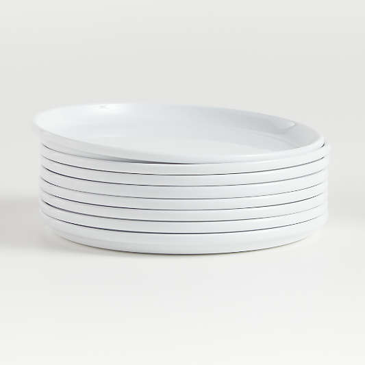 Logan Stacking Dinner Plates, Set of 8