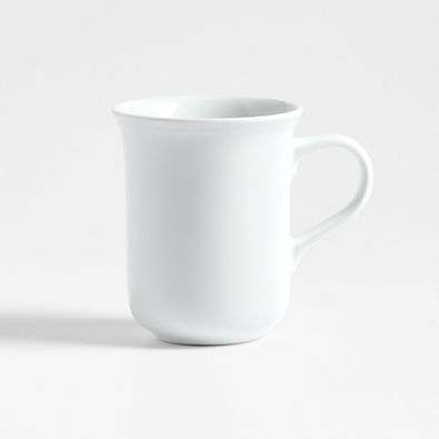View Loire 9.5-oz. White Porcelain Mug details