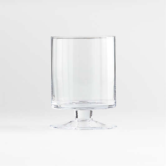 London Clear Hurricane Candle Holder 9"