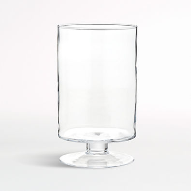 View London Clear Hurricane Candle Holder 13.5" details