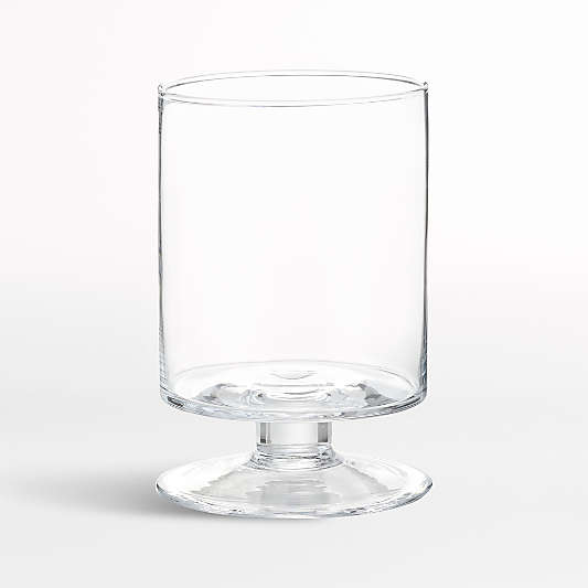 London Clear Hurricane Candle Holder 9"